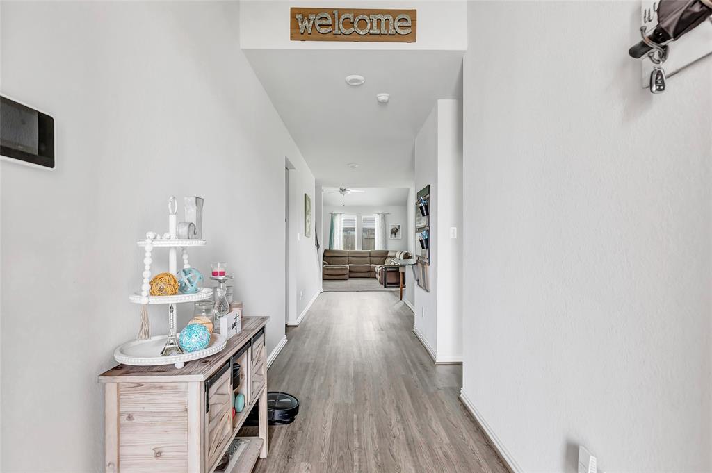 Long wide entry way