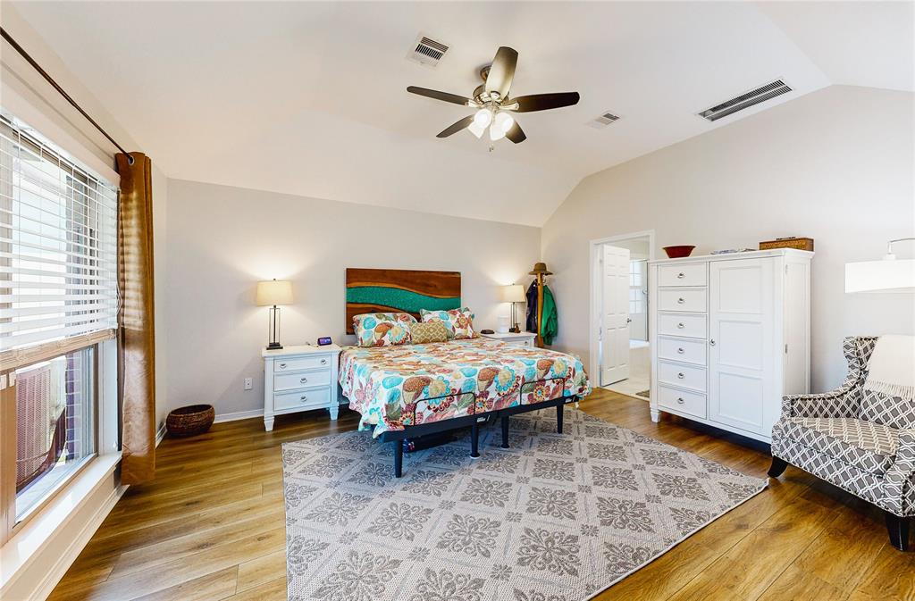 Primary Bedroom. Spacious and Lovely. This room will accommodate your favorite furniture, and a seating area for reading.