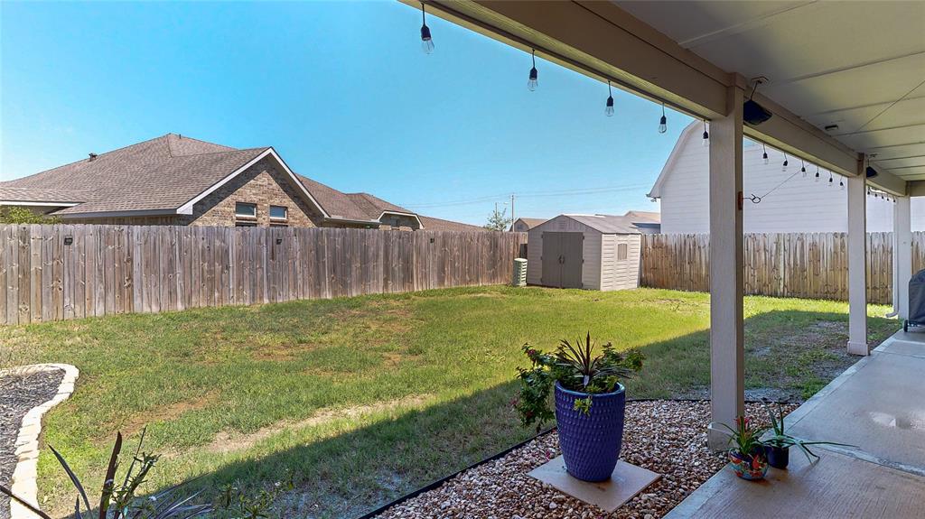 Nice size yard. There is plenty of room to add a pool, or whatever other outdoor fun you want to add.