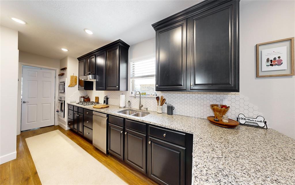 Another view of the kitchen. I love the window in the kitchen that adds additional natural lighting.