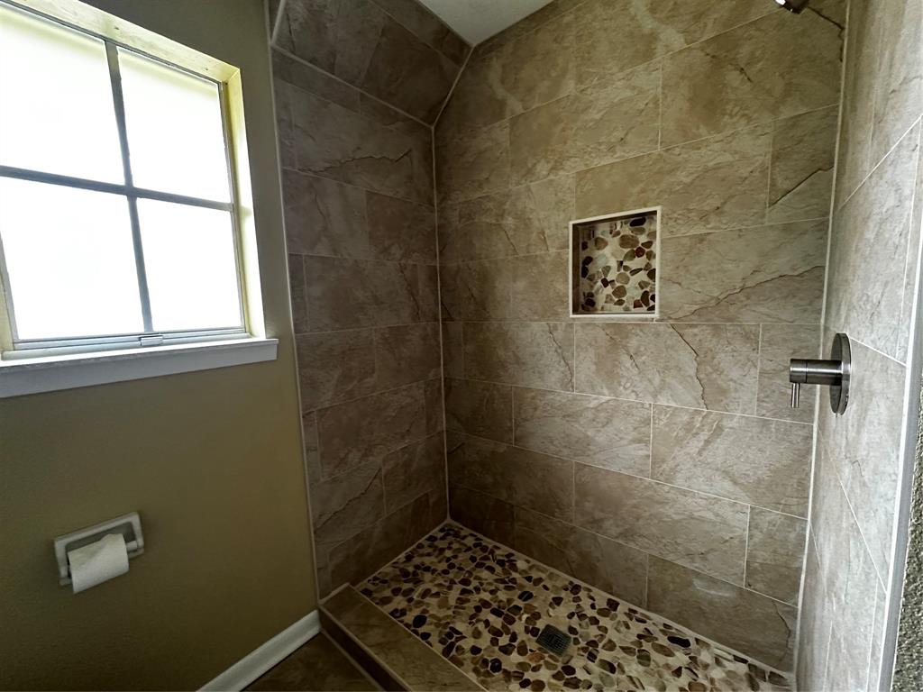 Master bath recently renovated