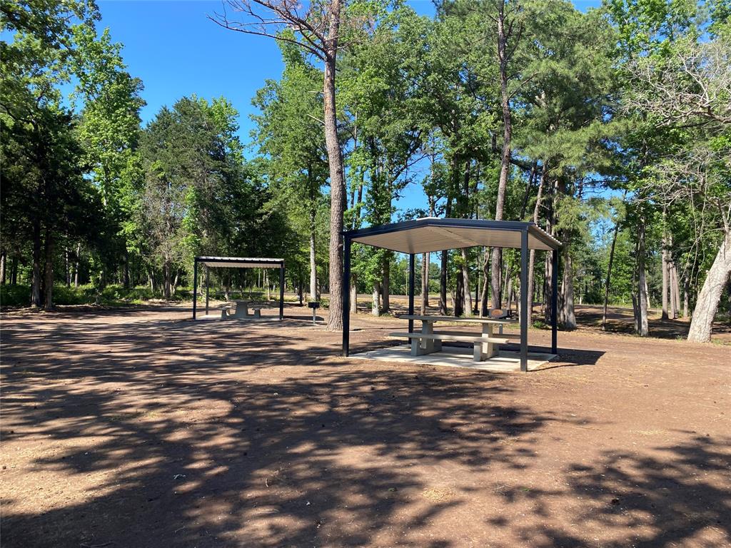 picnic area with grilling stations