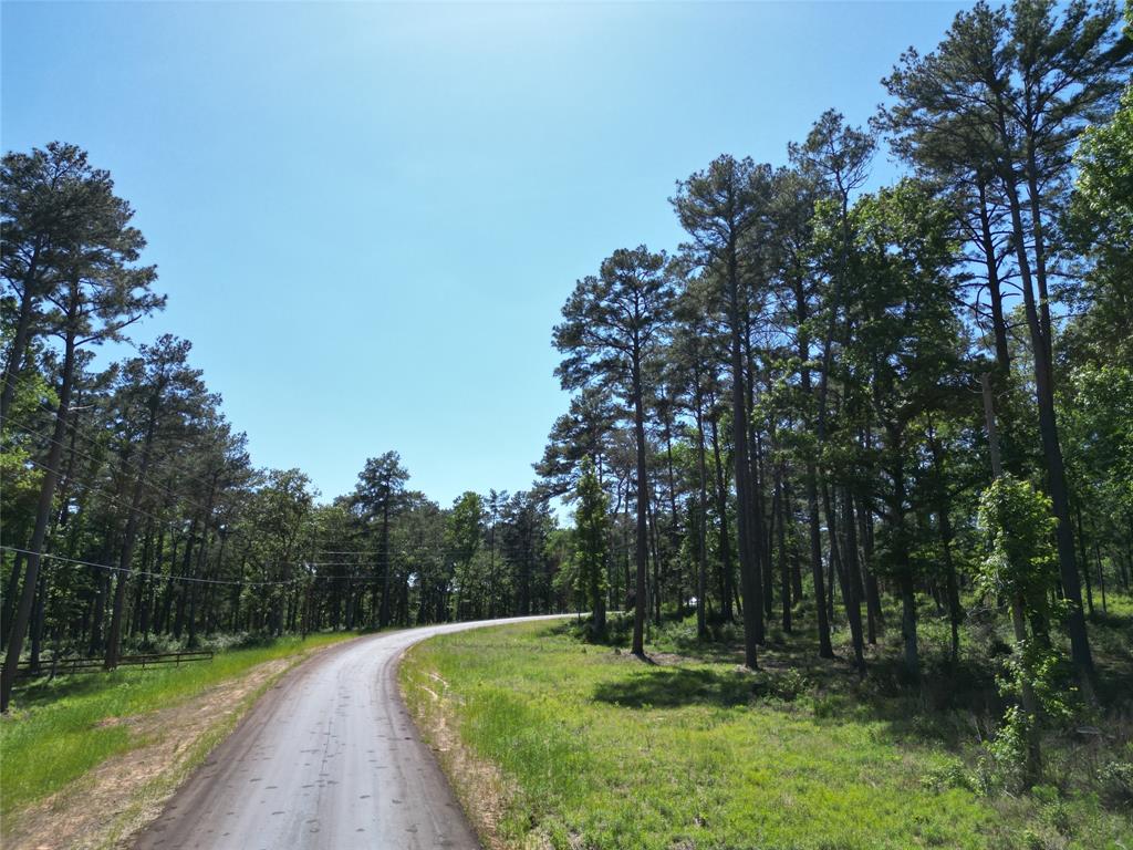 paved roads, property on right