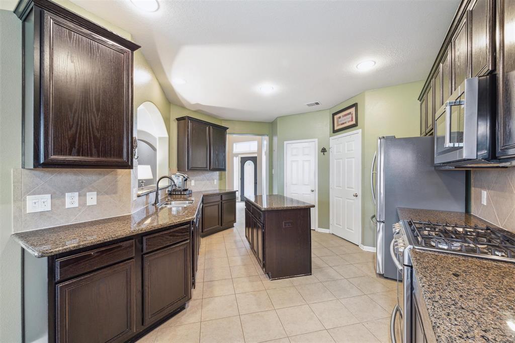 Kitchen view from breakfast area