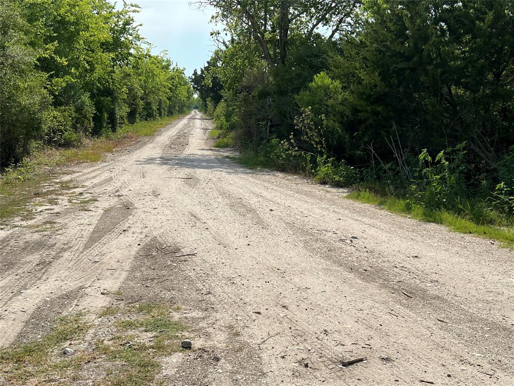 Shell/dirt road  from Haynes rd leads to property as well.