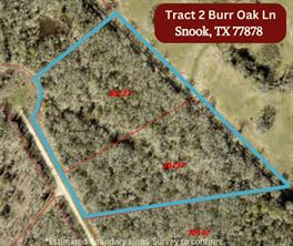 Tract 2 Burr Oak Ln, Snook, TX, 77868