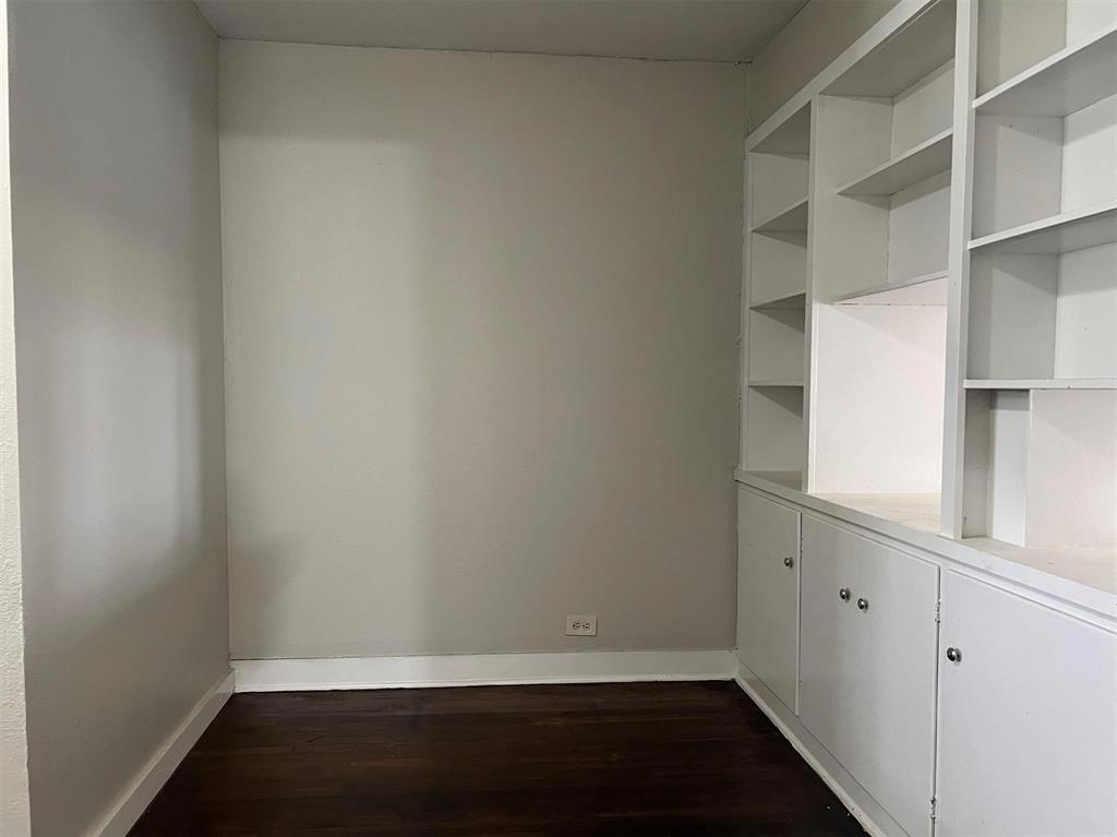 Dining area with more built ins