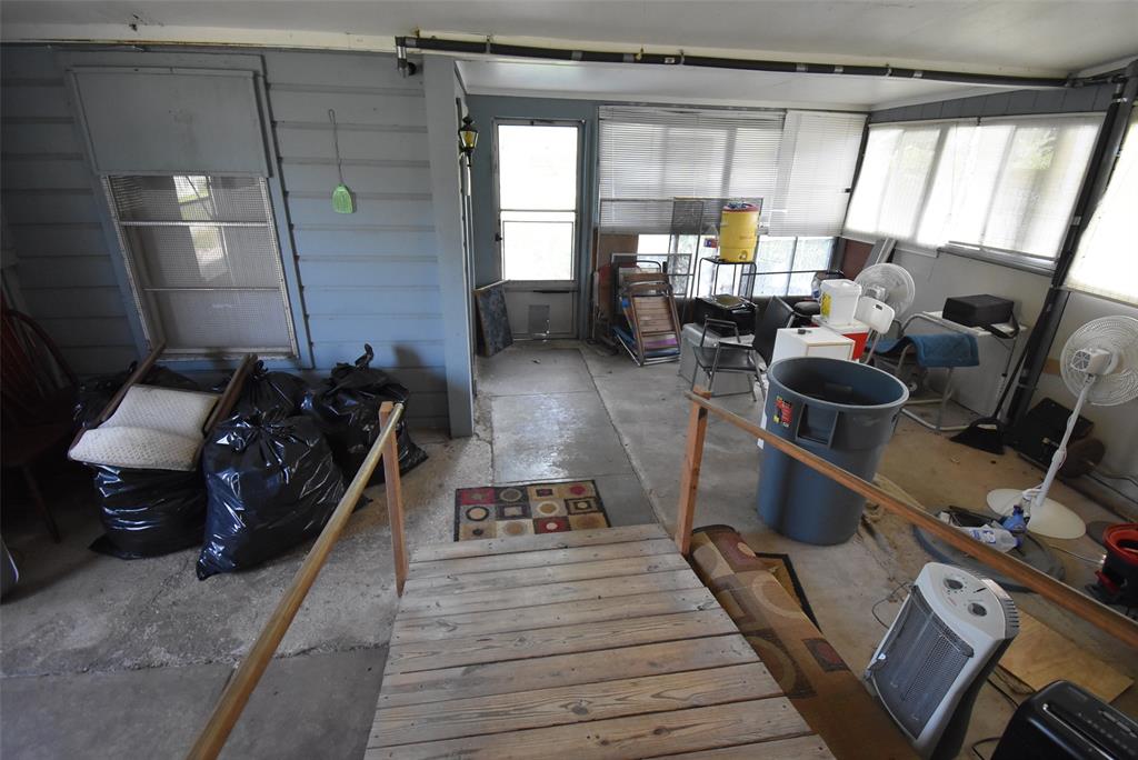 Screened porch