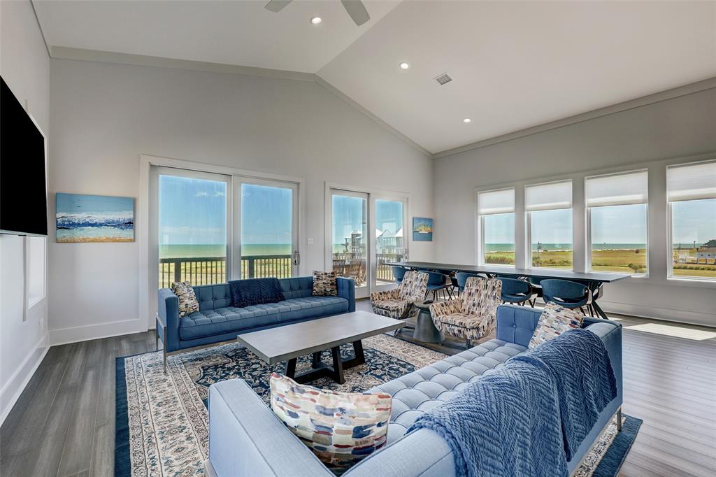 Living Room and Dining Room Located On Third Floor