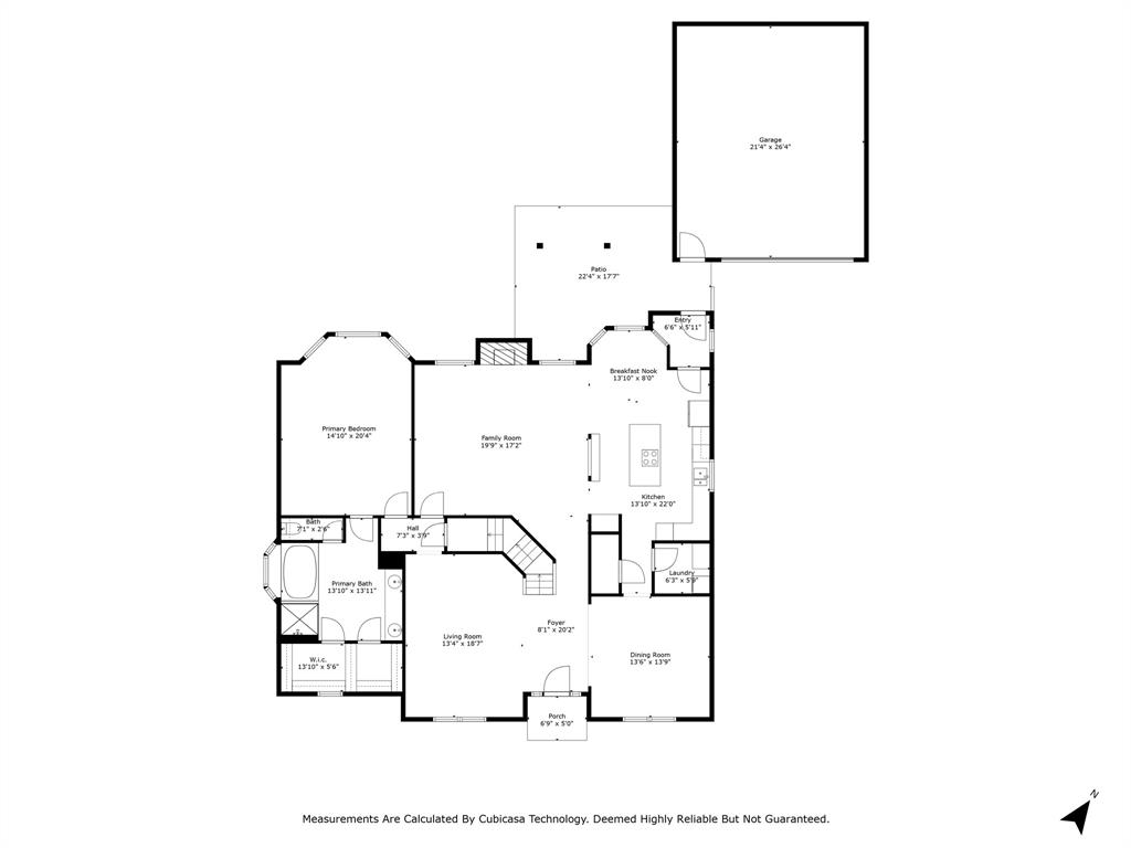 4814 Keneshaw St showcases generously sized interiors with an open layout seamlessly connecting the living room, a large den, formal dining, and kitchen. Find an oversized backyard with a patio and 2-car garage.