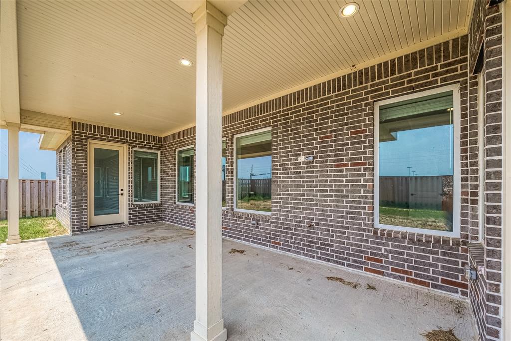 Covered Patio Entrance to Dining Area