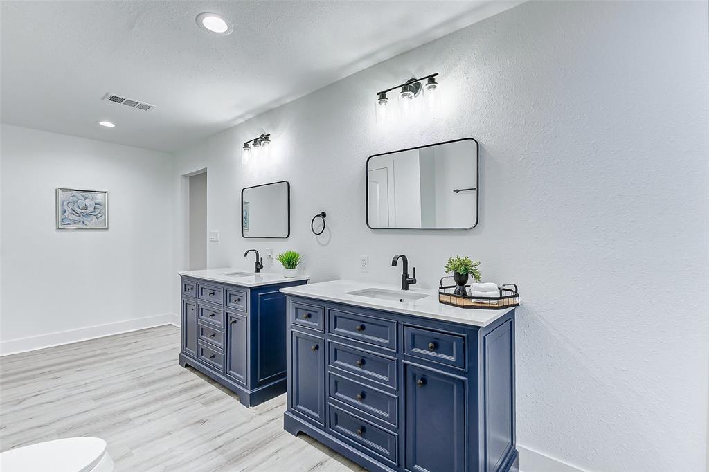 Large laundry room with natural light