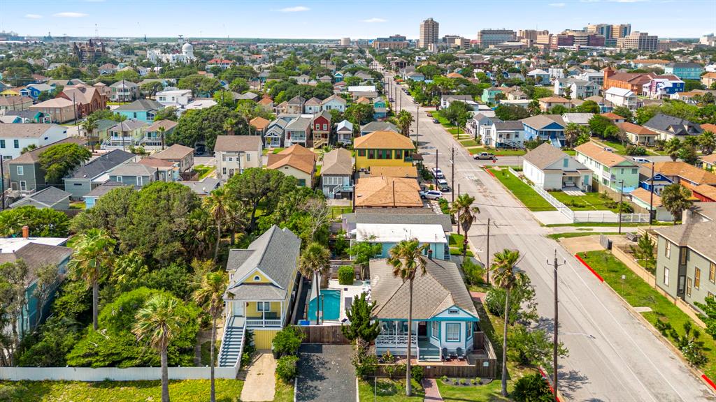 This well kept home loaded with history in a premier block of great historic homes in Galveston.