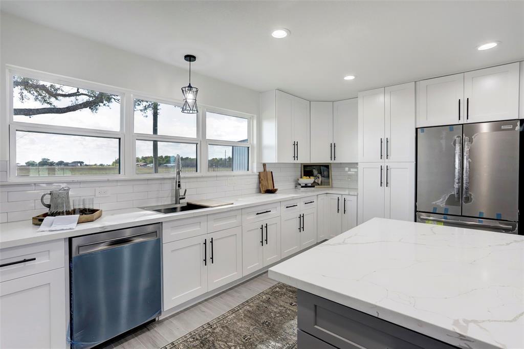 Enjoy the country views from your kitchen sink!