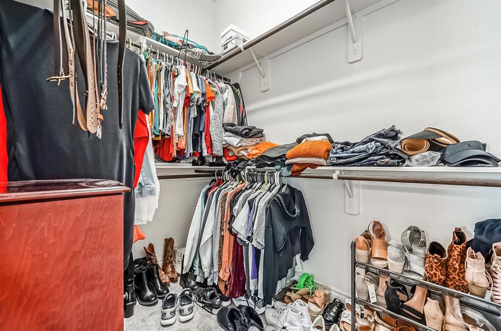 His & Hers closet