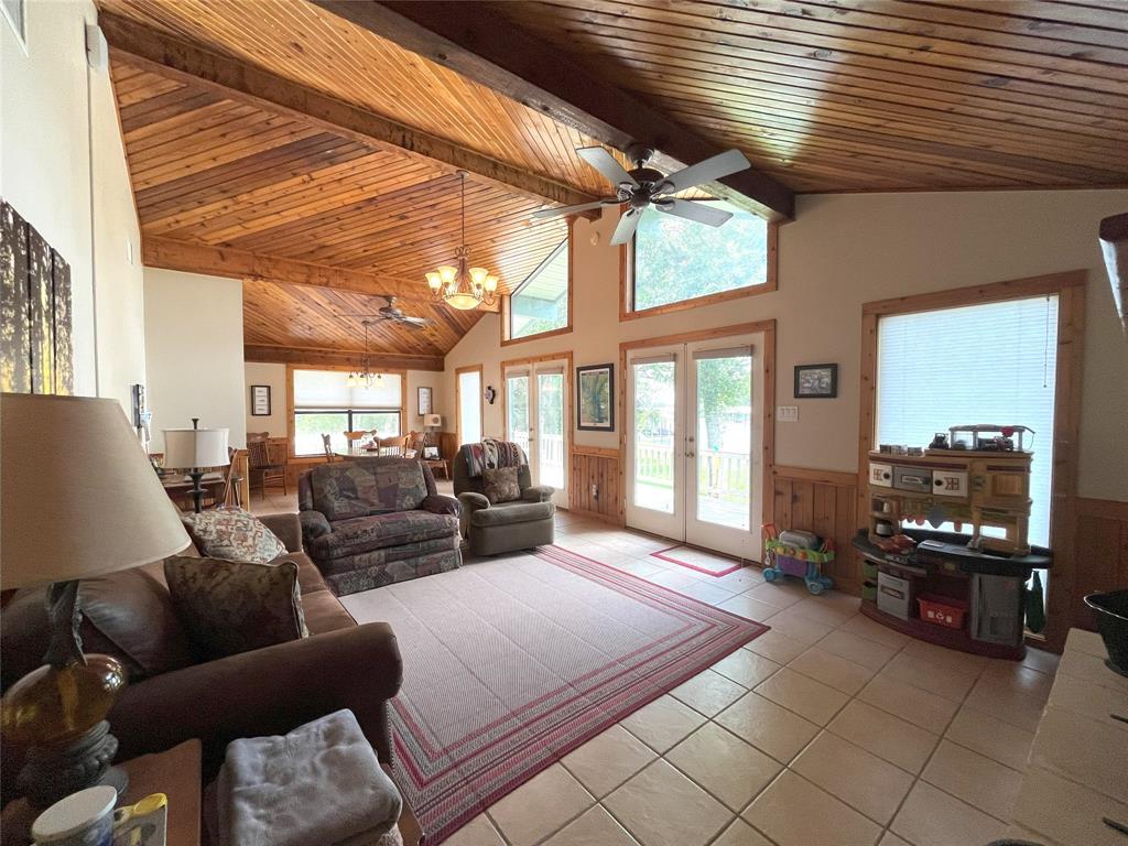 Living Room View from Entry Hall