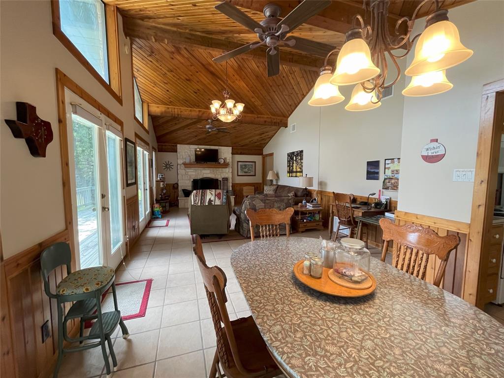 View from Dining Room to Living Room