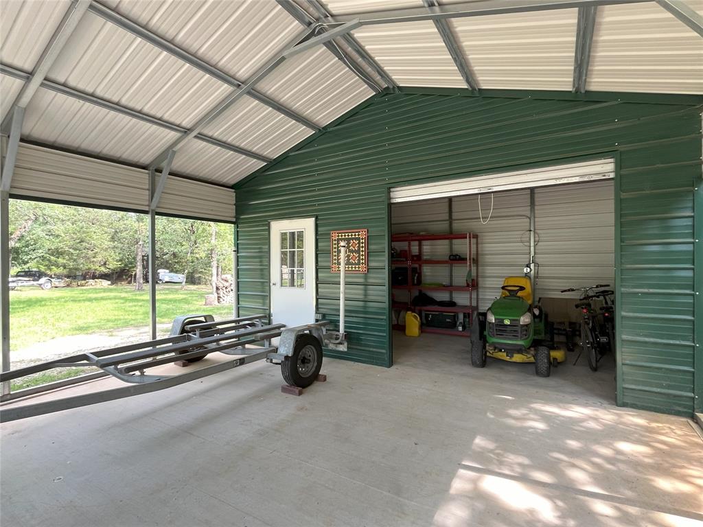 Carport with Workshop