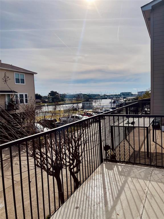 Water views from the balcony!