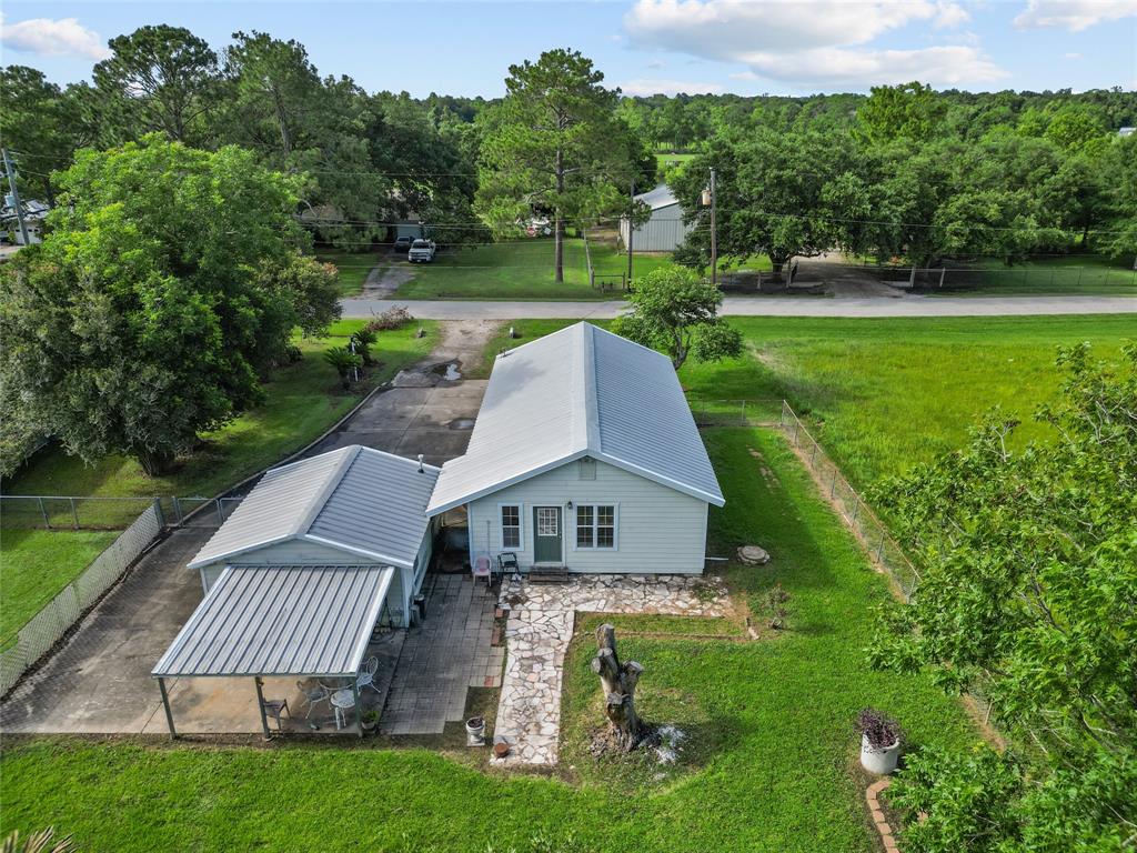 View of property looking north toward Cedar Street.