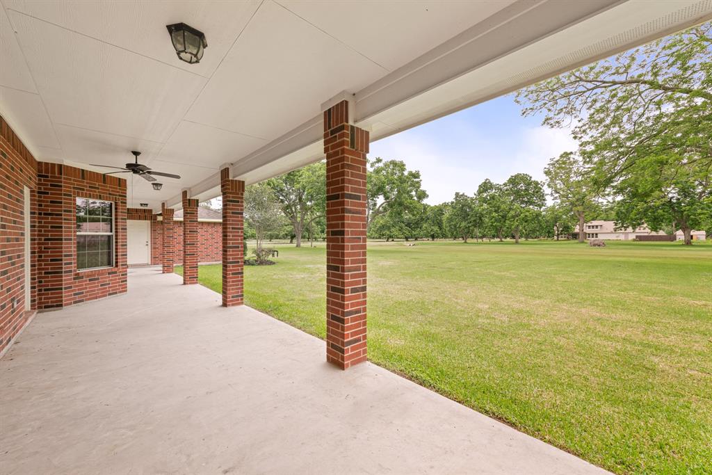 1.9 acres allows room for a large sparkling pool and space to enjoy all your favorite outdoor activities. Ample room for a barn.No near neighbors will make the expansive covered patio your perfect escape after a long day.