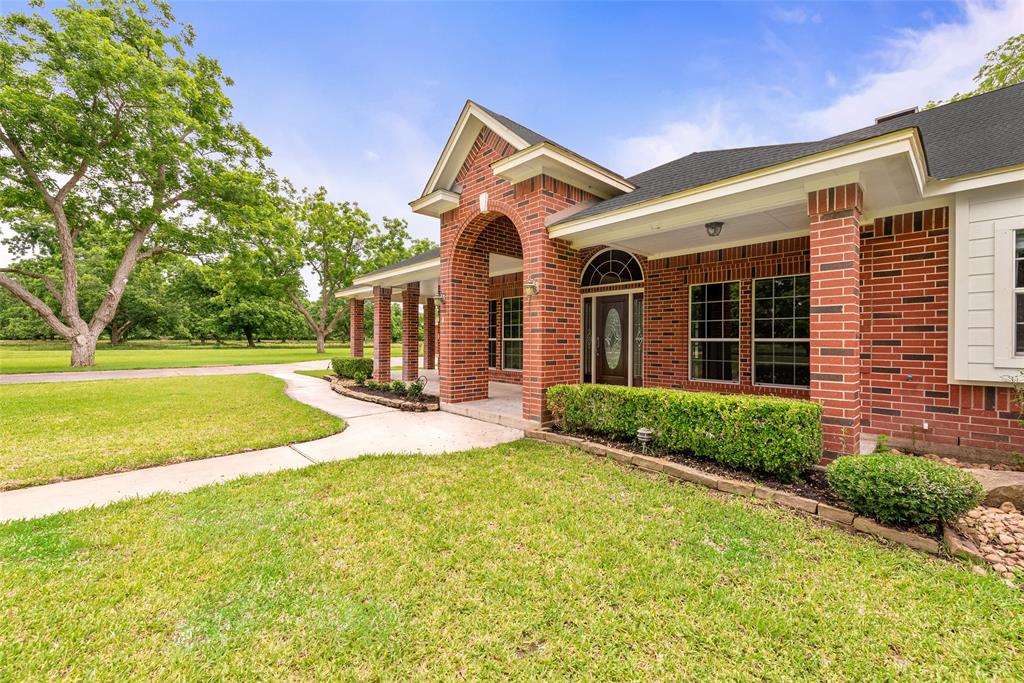 The epitome of Texas country living at its finest featuring expansive front, side and back covered porches to enjoy the great outdoors. You have found your place in the country.