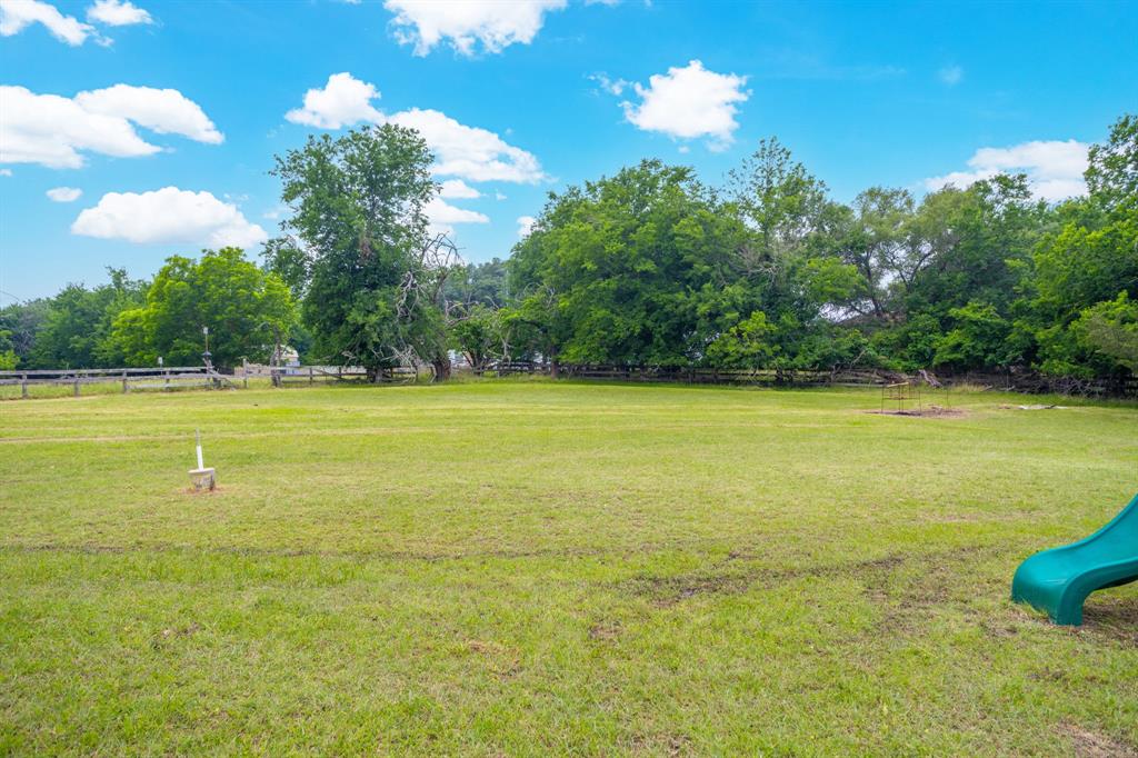 Side yard part of the 1.21 acres