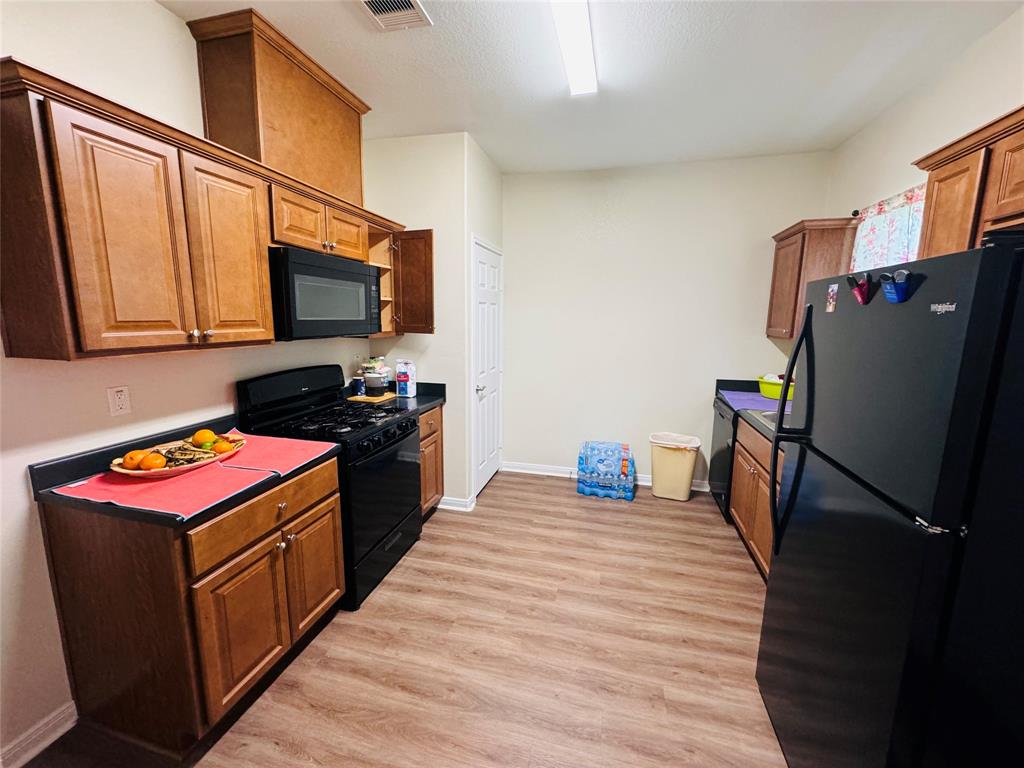 View of kitchen in the rear of the home.