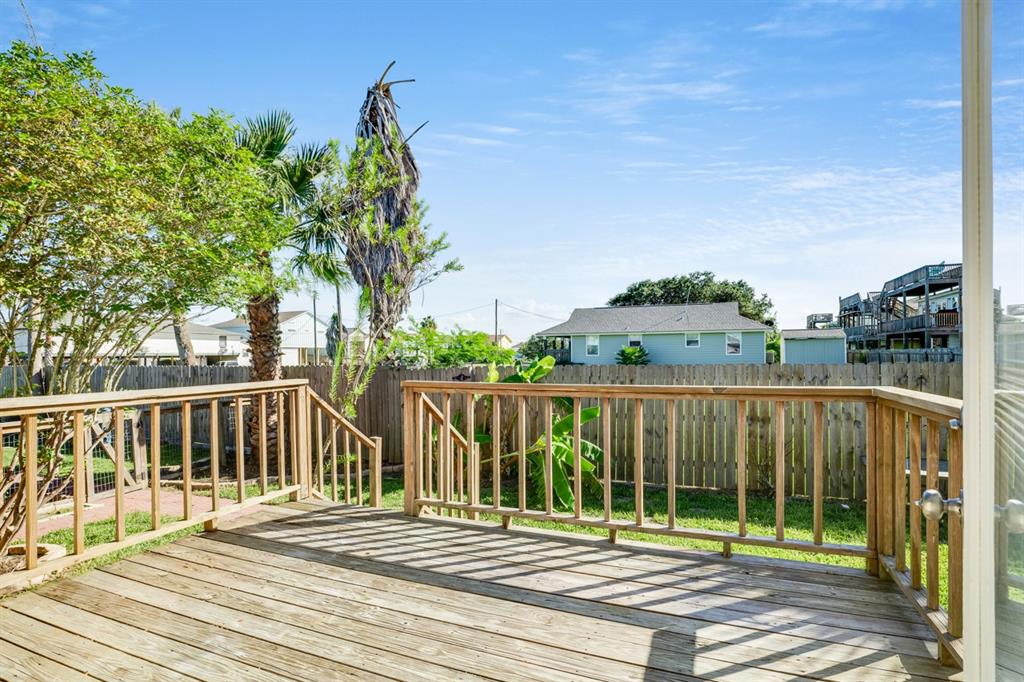 Private deck off primary bedroom.