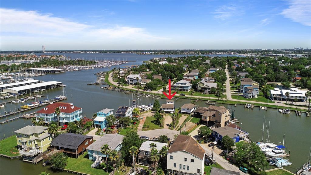 Aerial Shot of the back of the home.