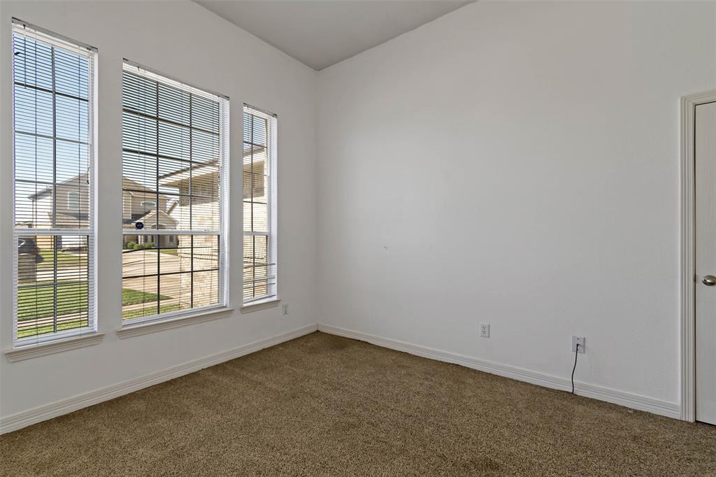 So much light in the large first bedroom