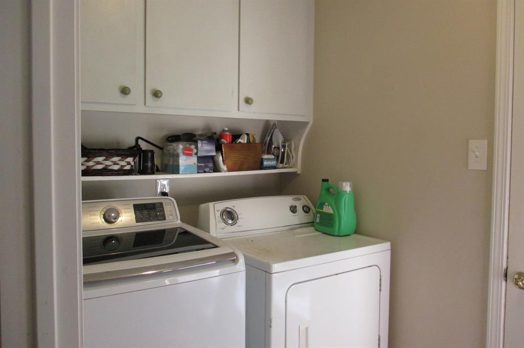 Utility Room with additional storage on both sides