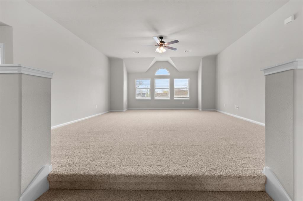 Loft style game room