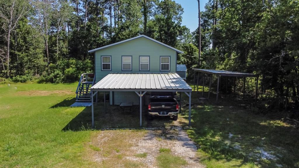 Two garage spaces