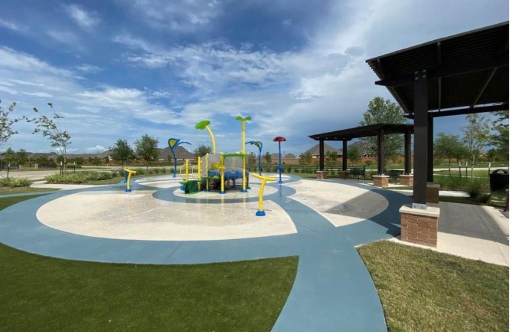 Playground next to Splash pad.