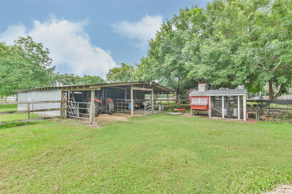 Another view of barn and chicken coup