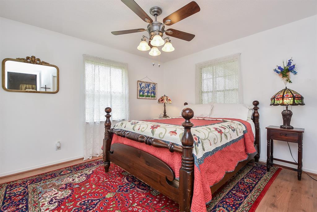 The three bedrooms in the home are bright and inviting.