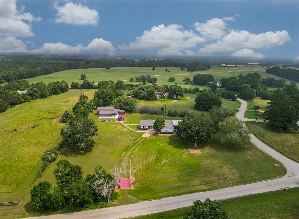 The aerial shots capture the beauty of the property.