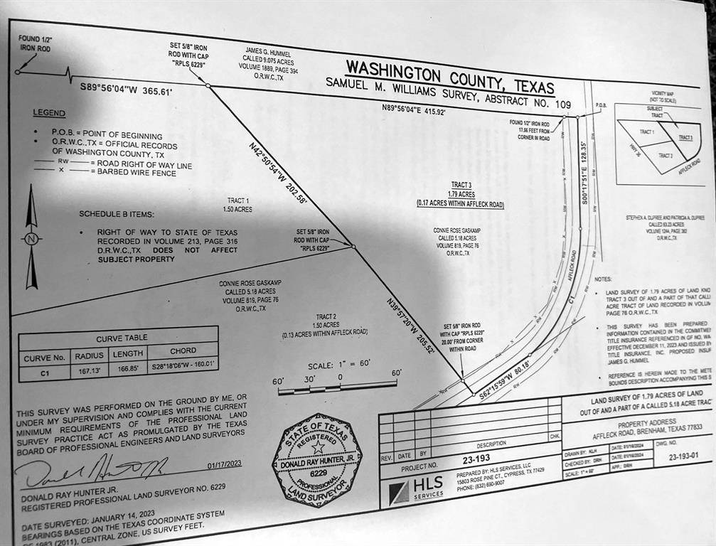 1.79-Acre Plat