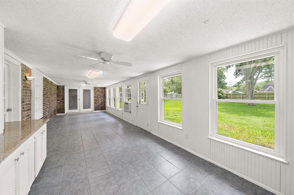 Enclosed Sunroom