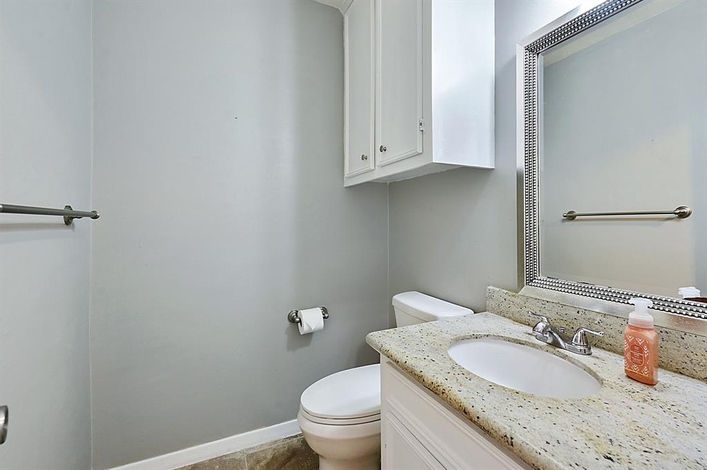 Powder room for guests