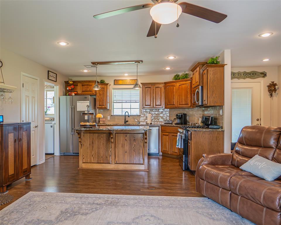 Open Concept Living/ Kitchen