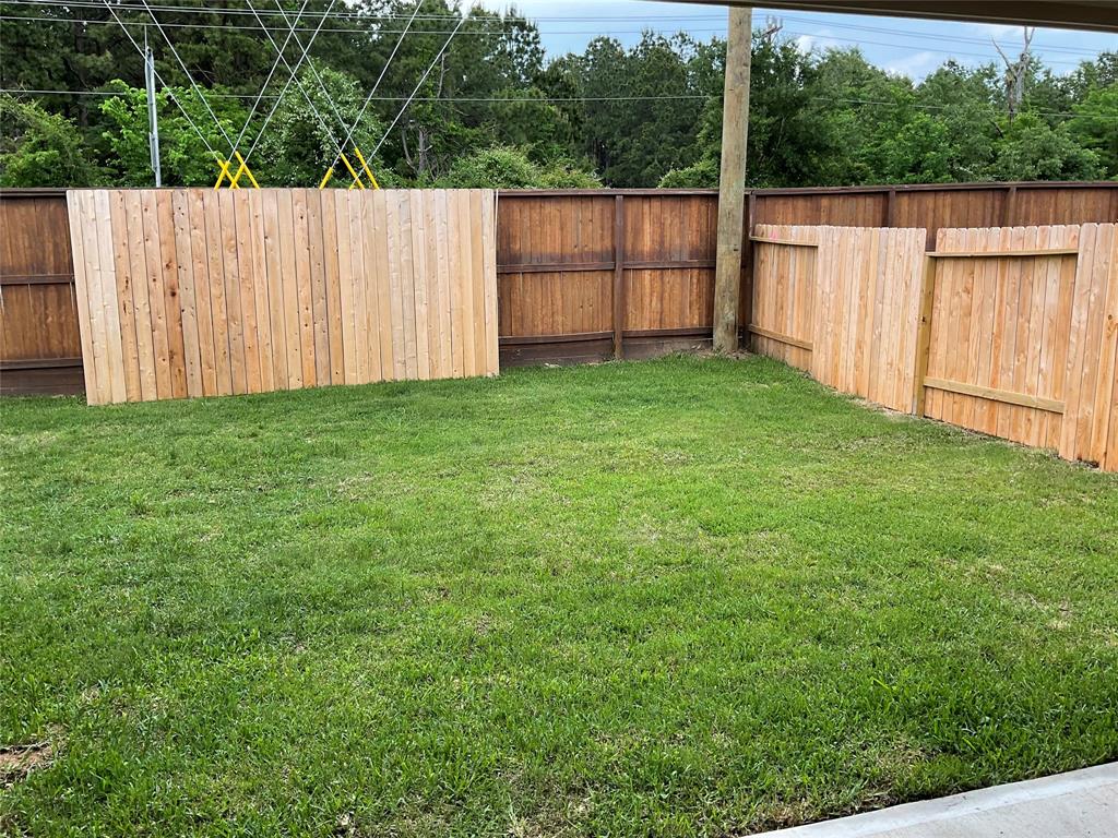 Back yard Privacy Fence