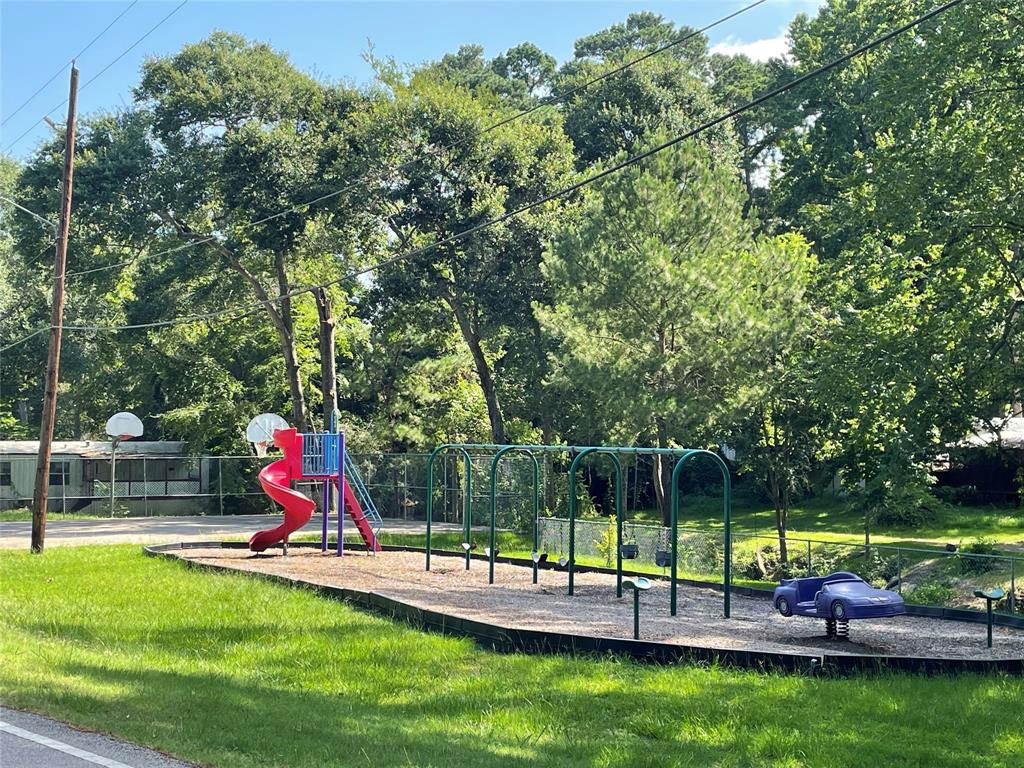 Playground for the kiddos and fur babies