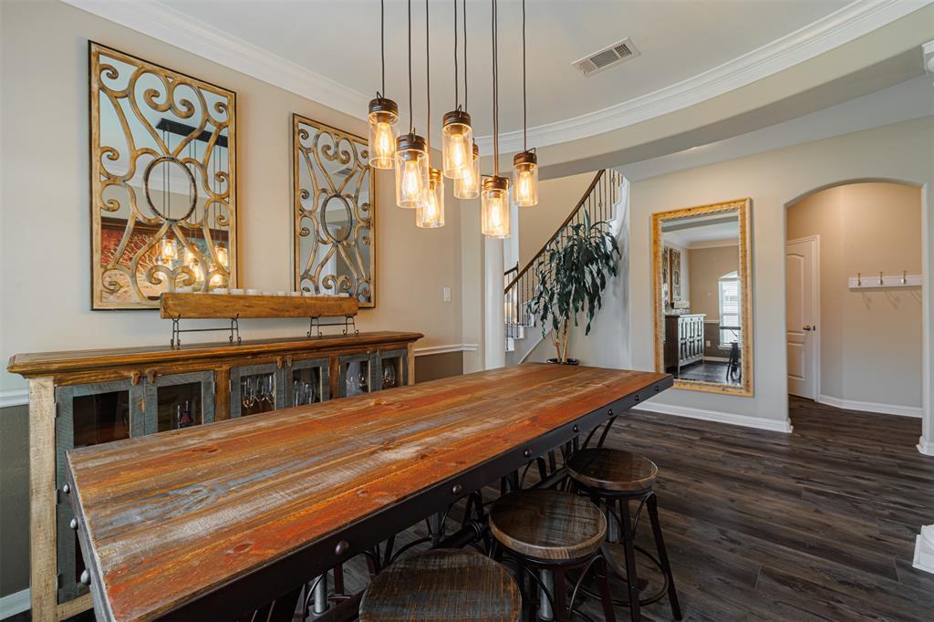 Another view of the formal dining looking towards the foyer.