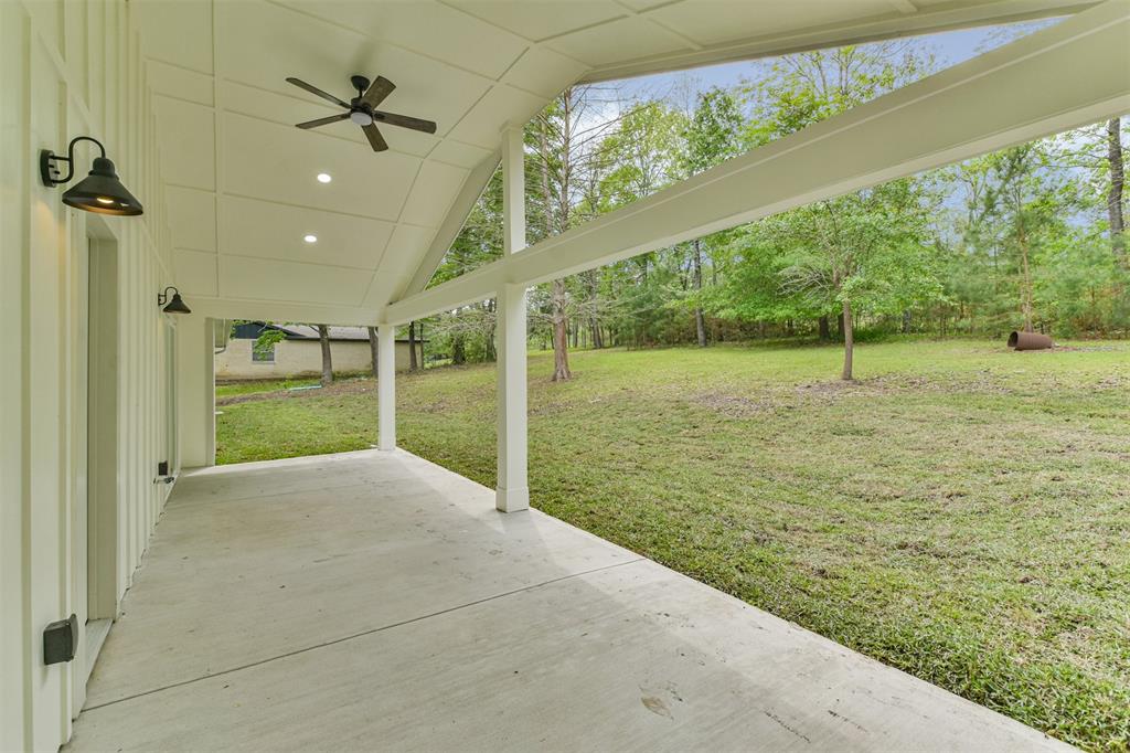 This back porch is a dream!