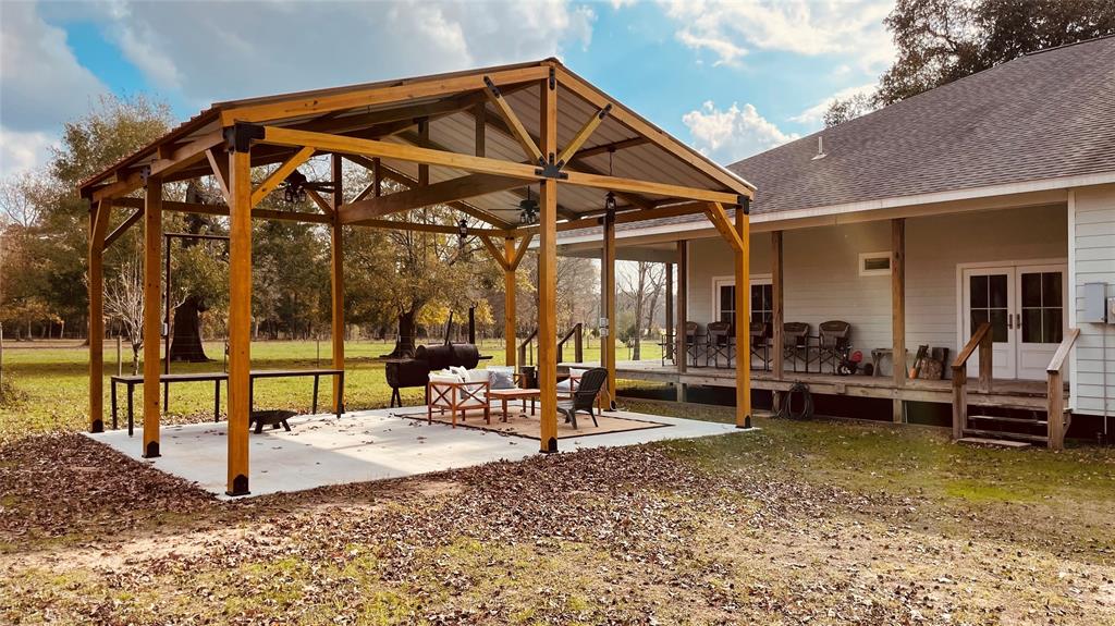 Covered Patio Area/Carport. Newly Constructed.