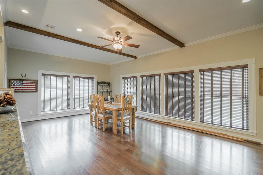 Large Dining Area just off the Kitchen.