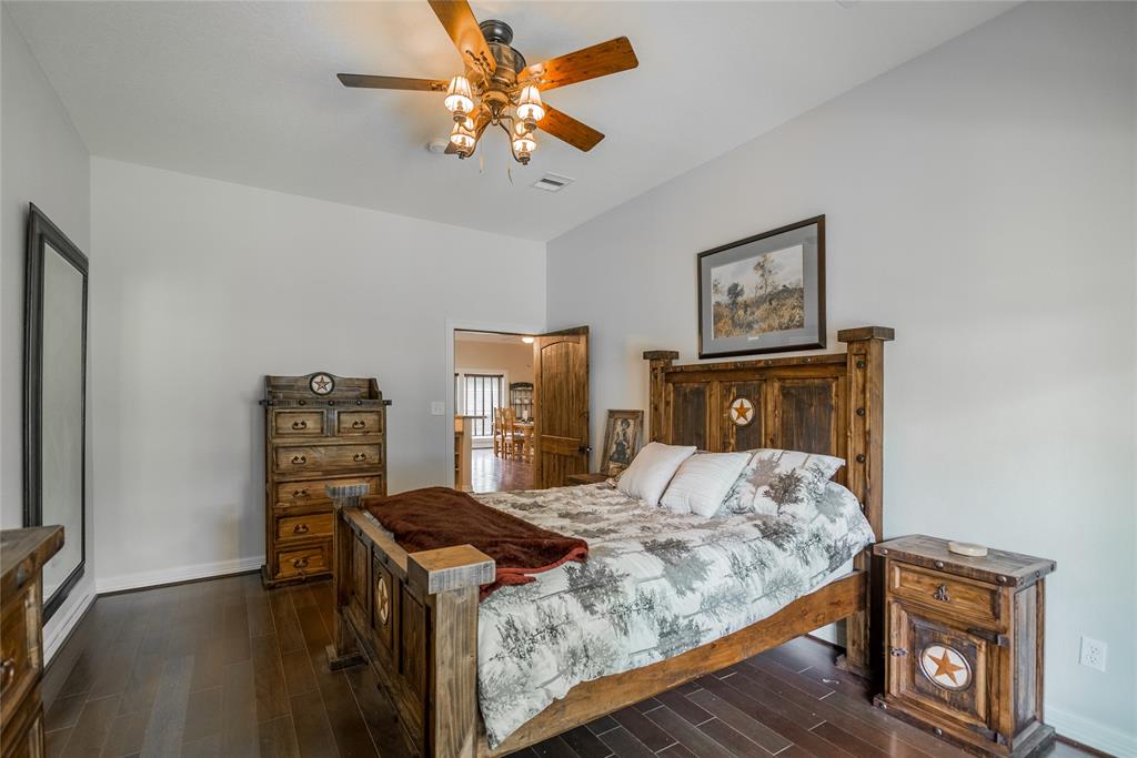 Notice how large the master bedroom is, with plenty of room for more furniture.