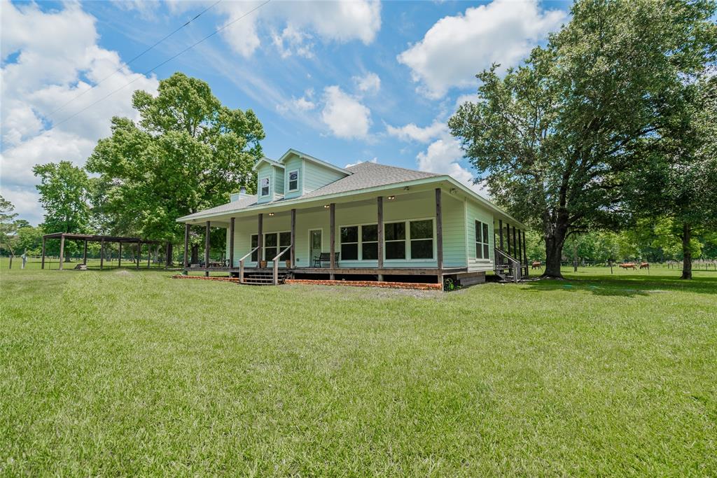 Everywhere you look, there is a porch. Even sweeter is that there is a door leading to the inside of the house  on each porch.